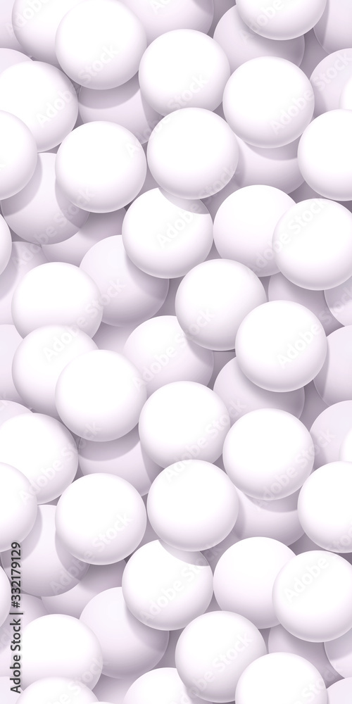 Seamless pattern with white balls. Minimal poster consept, 3d illustration. Abstract pastel background. Seamless pattern with white balls. Minimal poster consept, 3d illustration. Abstract pastel background.