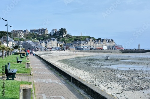 View of Cancale harbor in Brittany. France © aquaphoto