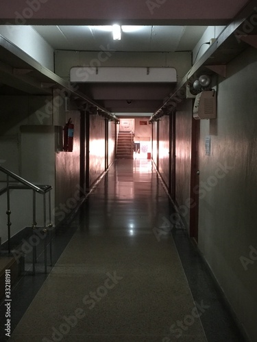 corridor in modern building