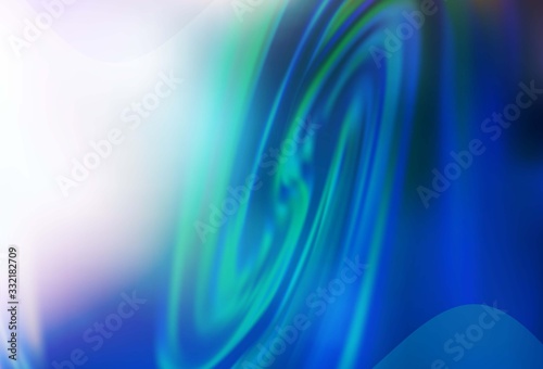 Light BLUE vector blurred bright template. New colored illustration in blur style with gradient. Background for a cell phone.