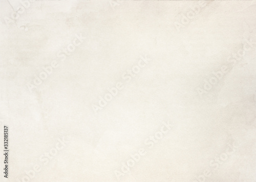 Fototapeta White beige paper texture background. High Resolution
