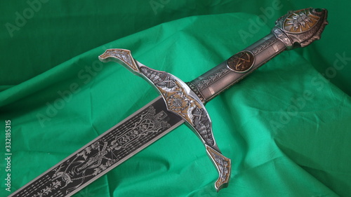 Fantastic reproduction of Locksley's Robin sword (Robin Hood) - made in Spain. photo