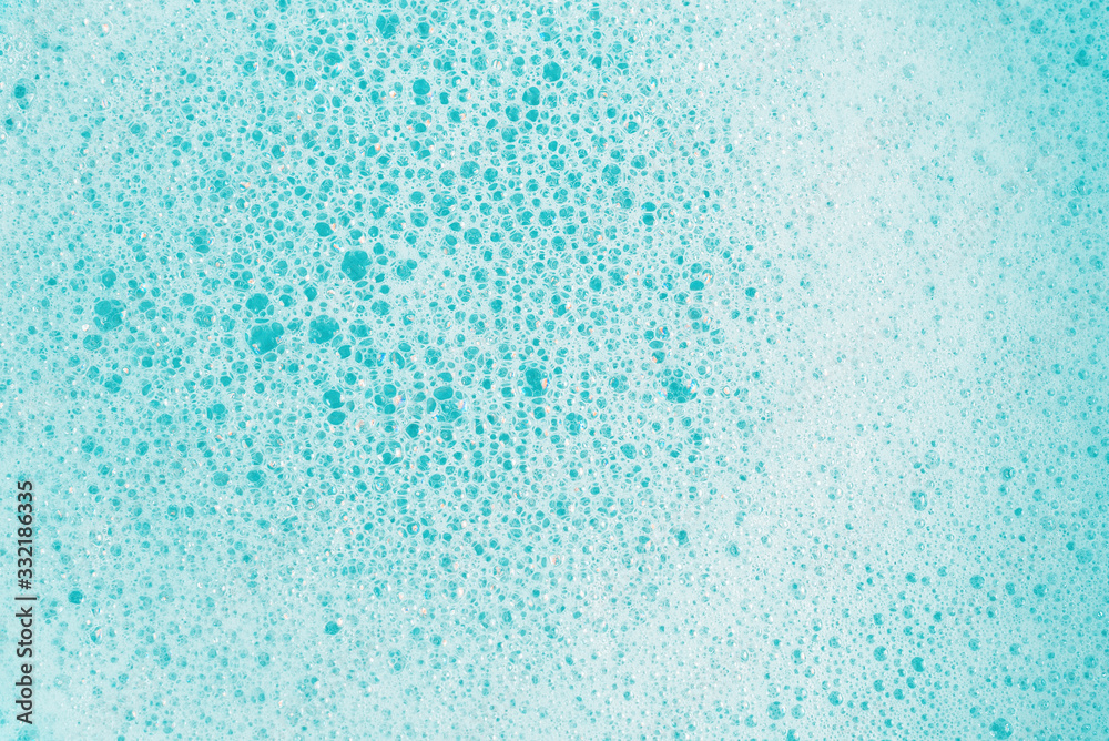Green lather background, top view. Green lather background, top view.