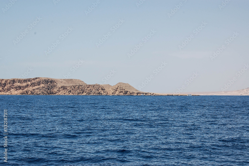 a fantastic place between desert and sea of sharm el sheik