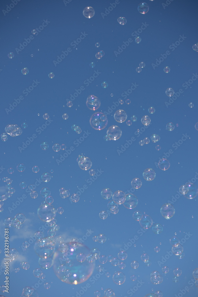 Bubbles in the air