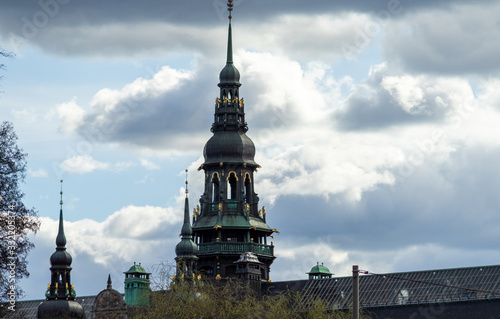 April 22, 2018, Stockholm, Sweden. Nordic Museum building in Stockholm. photo