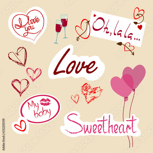 happy valentines day card