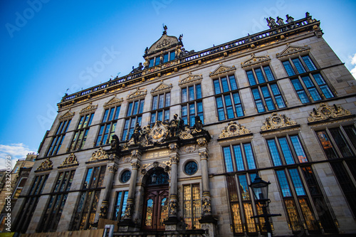 Chamber of Commerce in Bremen in the sun photo