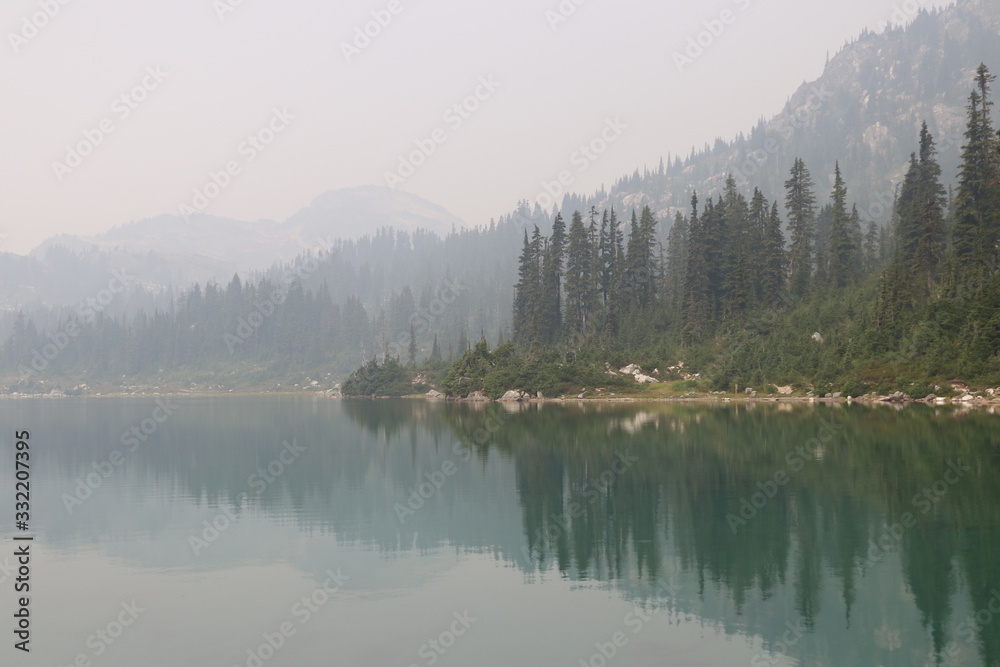 Naklejka premium Mountains Vancouver