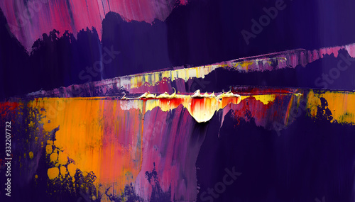 Fotografía Oil paint textures as color abstract background, wallpaper, pattern, art print, etc