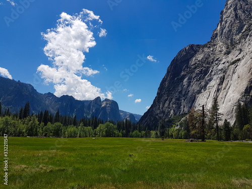 Mountains in Yosemite national park, USA