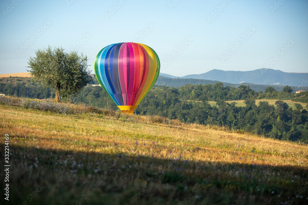 Naklejka premium Hot Air Baloon | Mongolfiera