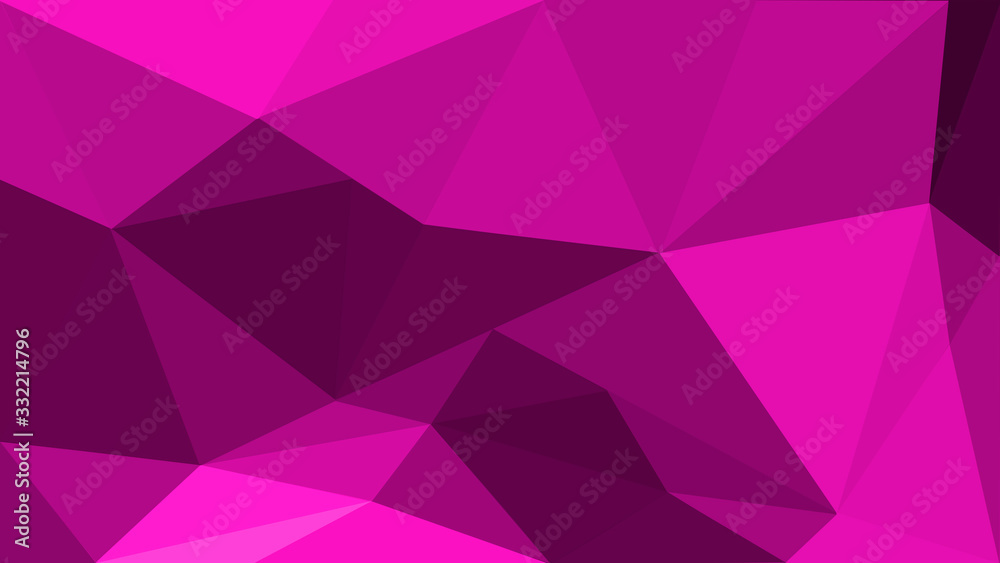 Abstract purple geometric background with low poly effect Abstract purple geometric background with low poly effect