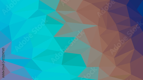 Abstract background with triangles. Colorful low poly concept backdrop. Abstract low poly wallpaper