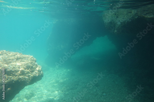 Fototapeta Naklejka Na Ścianę i Meble -   Underwater photos from Albania