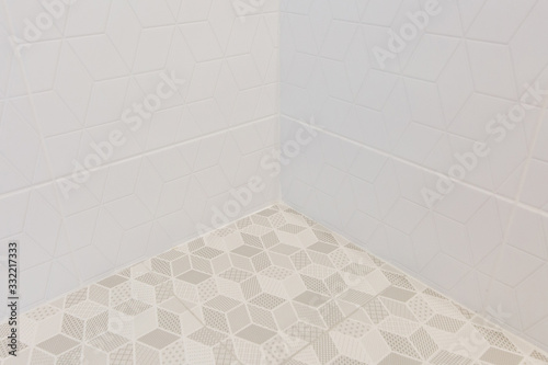 light clean tile texture
