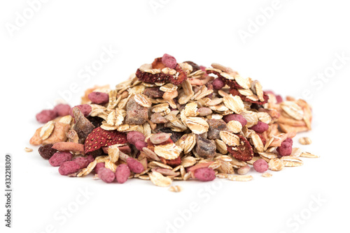 Natural fruit muesli (healthy cereal)