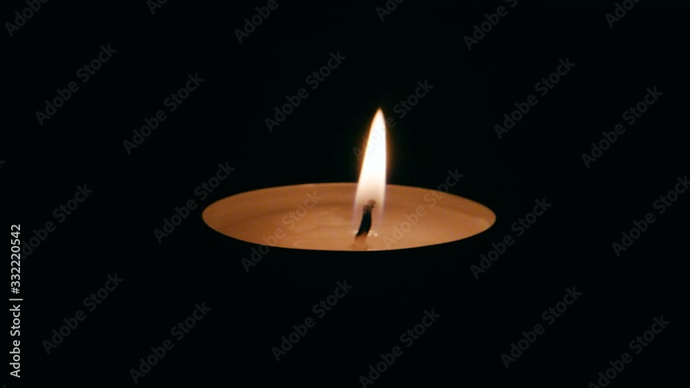 Tracking Shot Of Candle Blowing Out in Extreme Close up Macro Tracking Shot Of Candle Blowing Out in Extreme Close up Macro