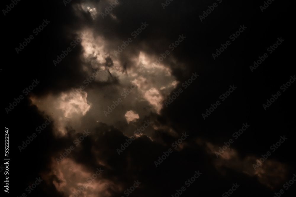 dramatic sky with clouds and sun dramatic sky with clouds and sun