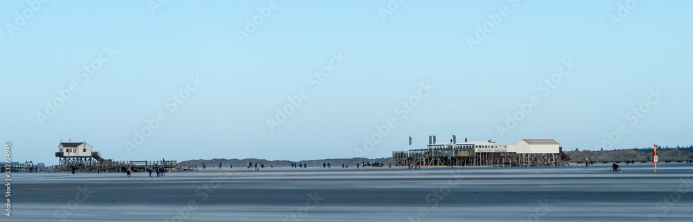 Panorama Badstrand St. Peter-Ording Panorama Badstrand St. Peter-Ording