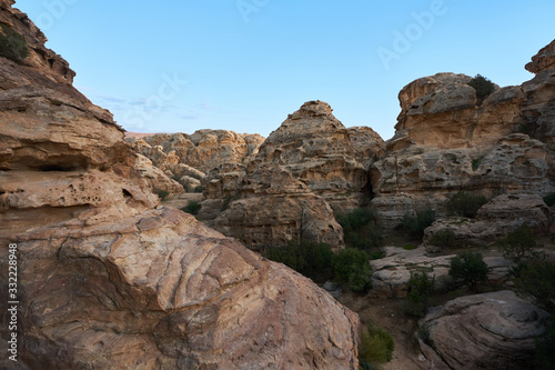 View of Little Petra, Jordan