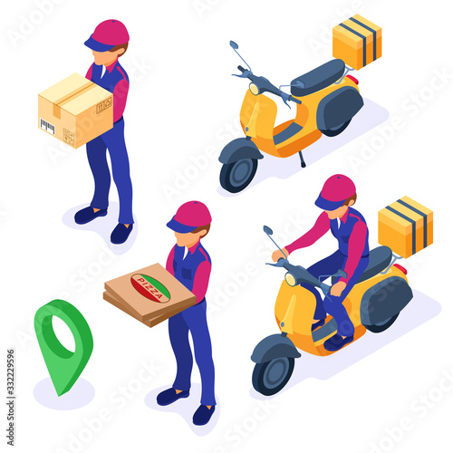 online food order package delivery service