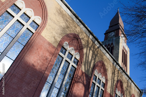 Catholic church in Kerekegyhaza, Hungary. photo