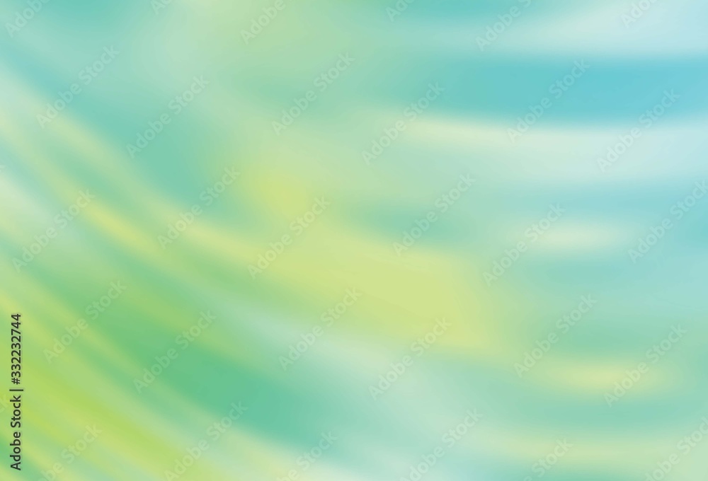 Light Green vector blurred shine abstract texture. Light Green vector blurred shine abstract texture.