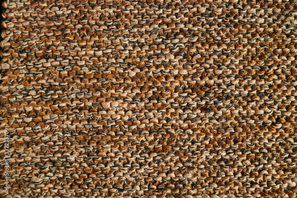 Knitted yellow texture macro with shawl technique Knitted yellow texture macro with shawl technique