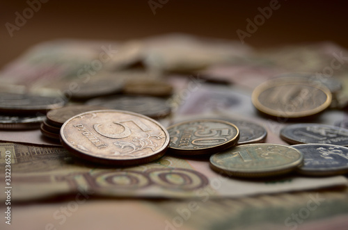 ruble coins large flat ruble collapse