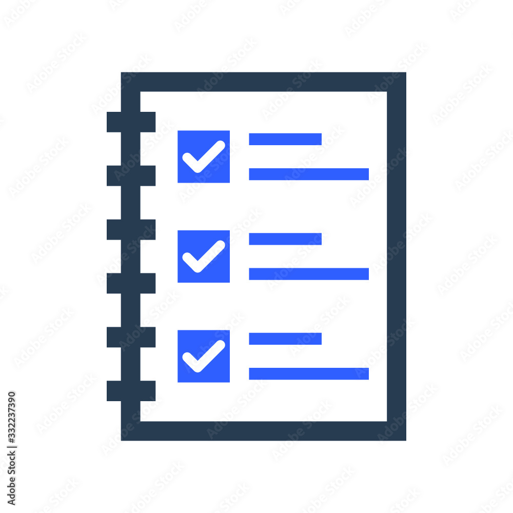 Business checklist icon