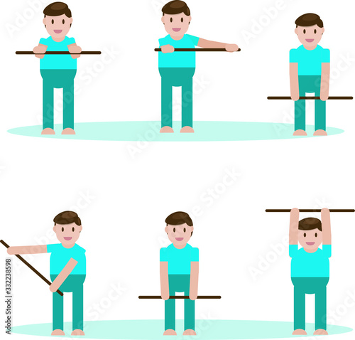 set of range of motion exercises for shoulder joint pain 