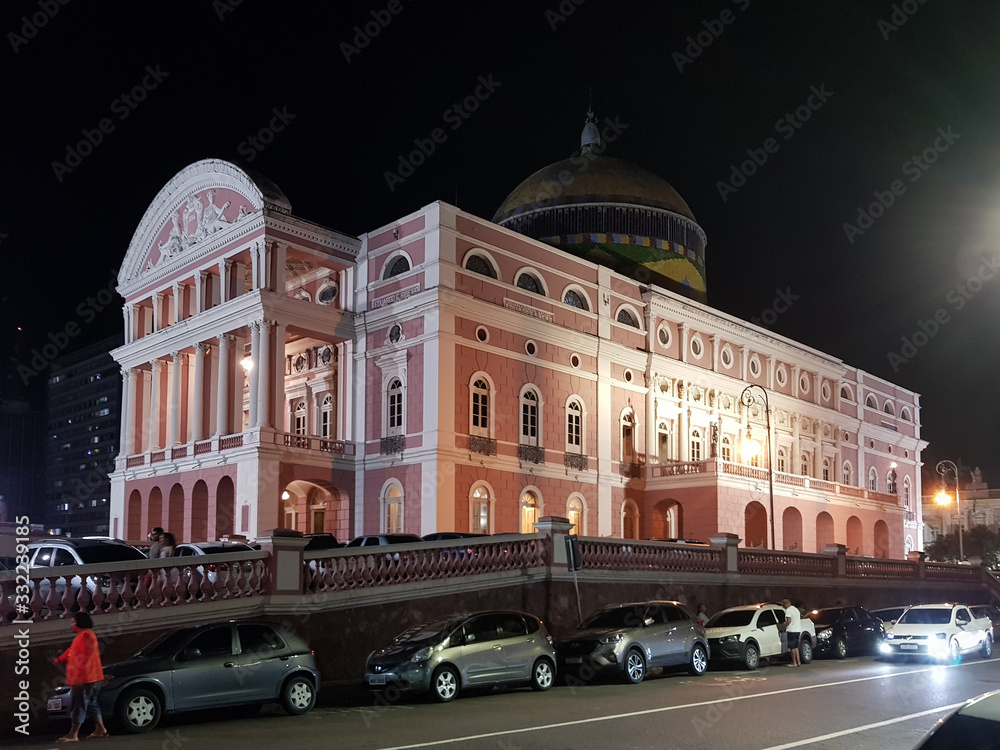 Amazonas Theater in Manaus Brazil