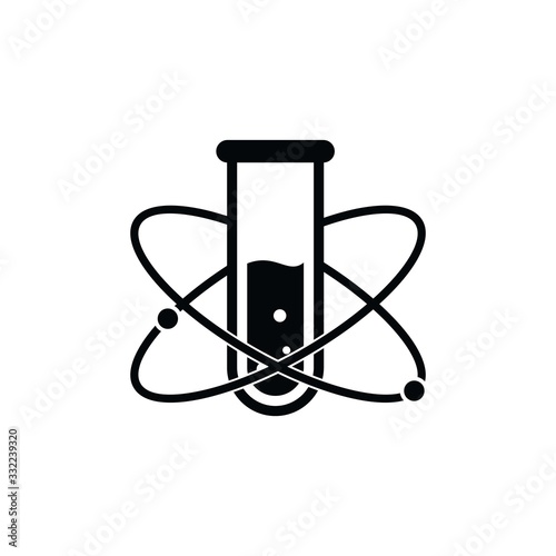 Chemical test tubes icons, vector 
Illustration