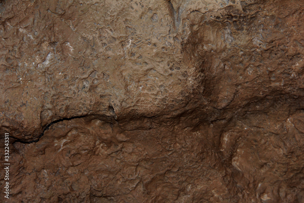 Obraz premium Dark stones in relief. The texture of the stone.