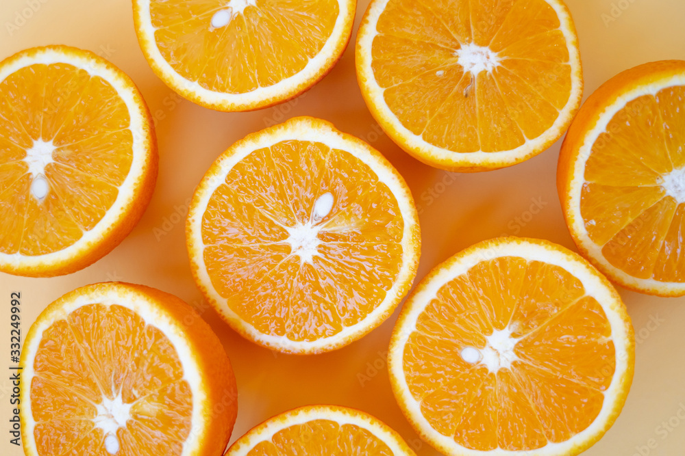 background of juicy orange background of juicy orange