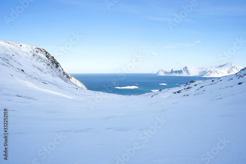 Lofoten, Norway, Scandinavian nature, winter  © prochym