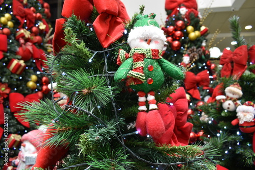 christmas tree and gifts