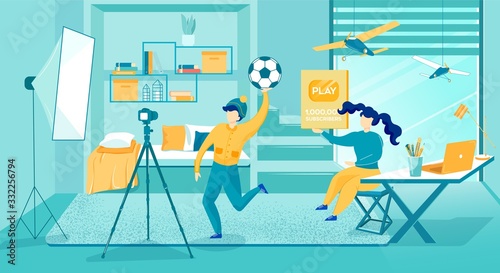 Super Successful Kid, Girl and Boy Video Blogger
