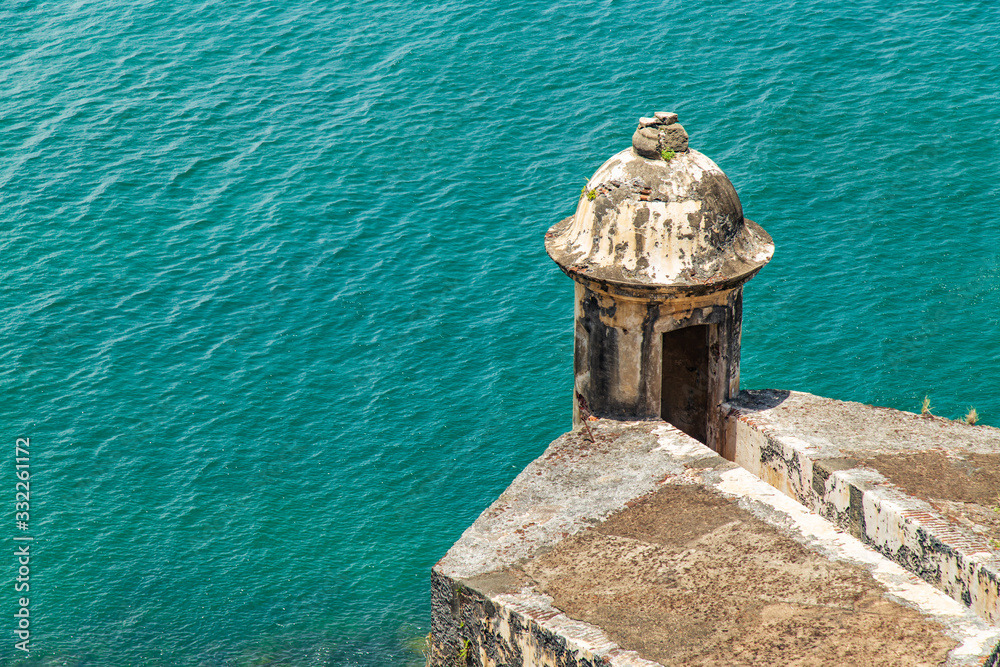 El Morro, San Juan, Puerto Rico - obrazy, fototapety, plakaty 