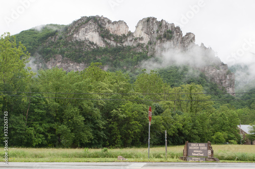 Seneca Rocks, West Virginia photo