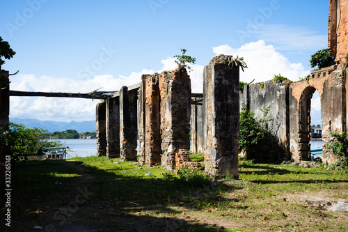 ruins of Praia da Barra Marataízes ES Brasil