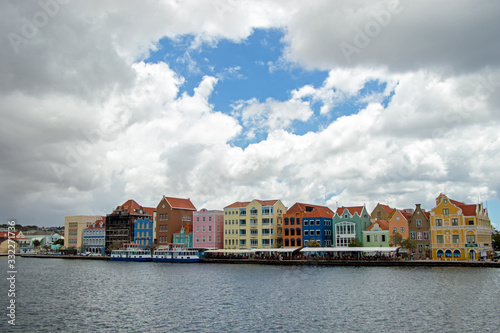 Skyline of the city of Willemstad on Curacao © Denise