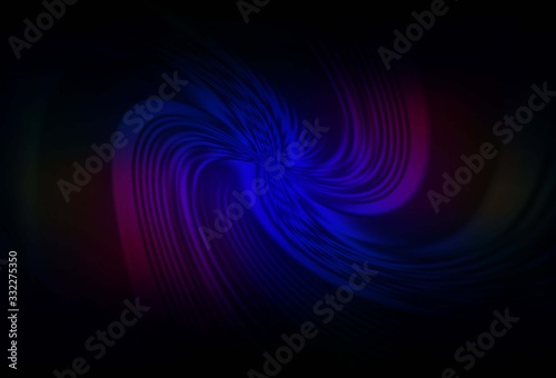 Dark Blue  Red vector blurred bright texture.