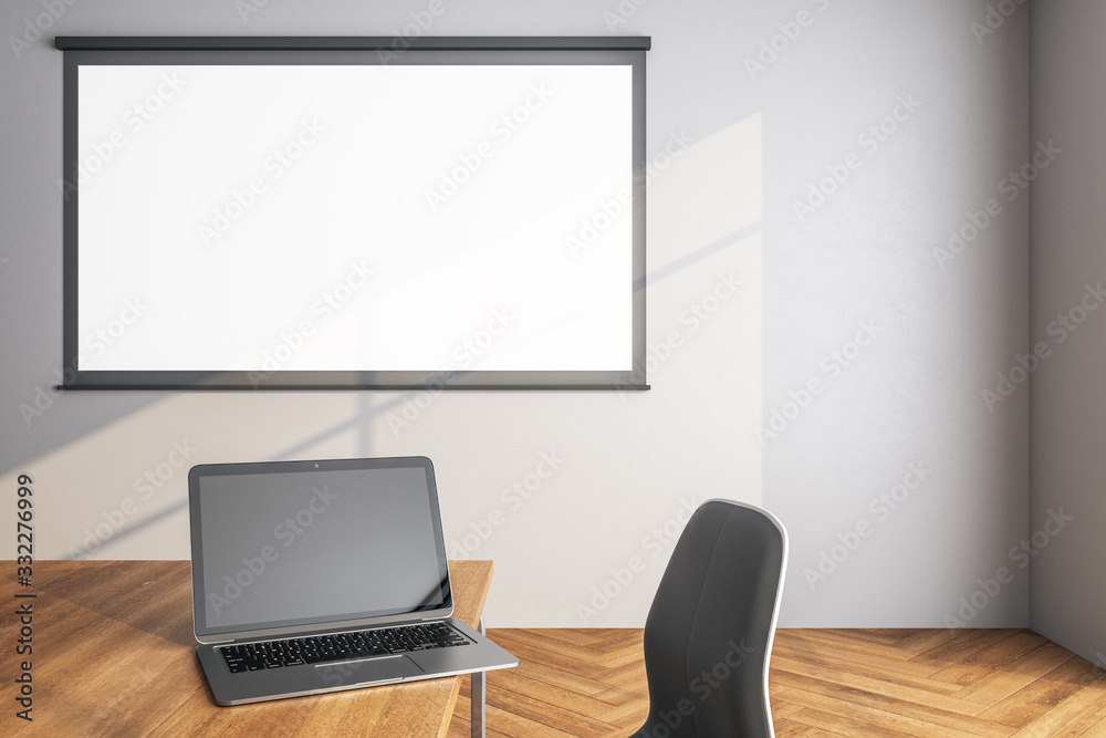 Contemporary conference room interior Contemporary conference room interior