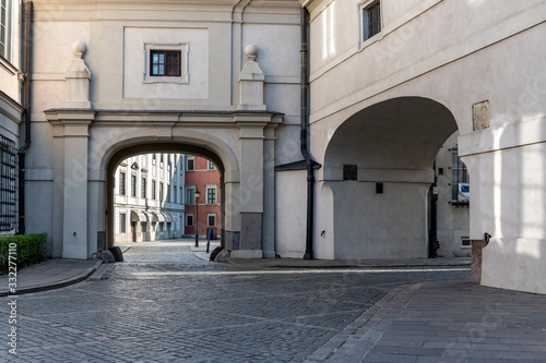 Empty Old Town streets in Warsaw © Cinematographer