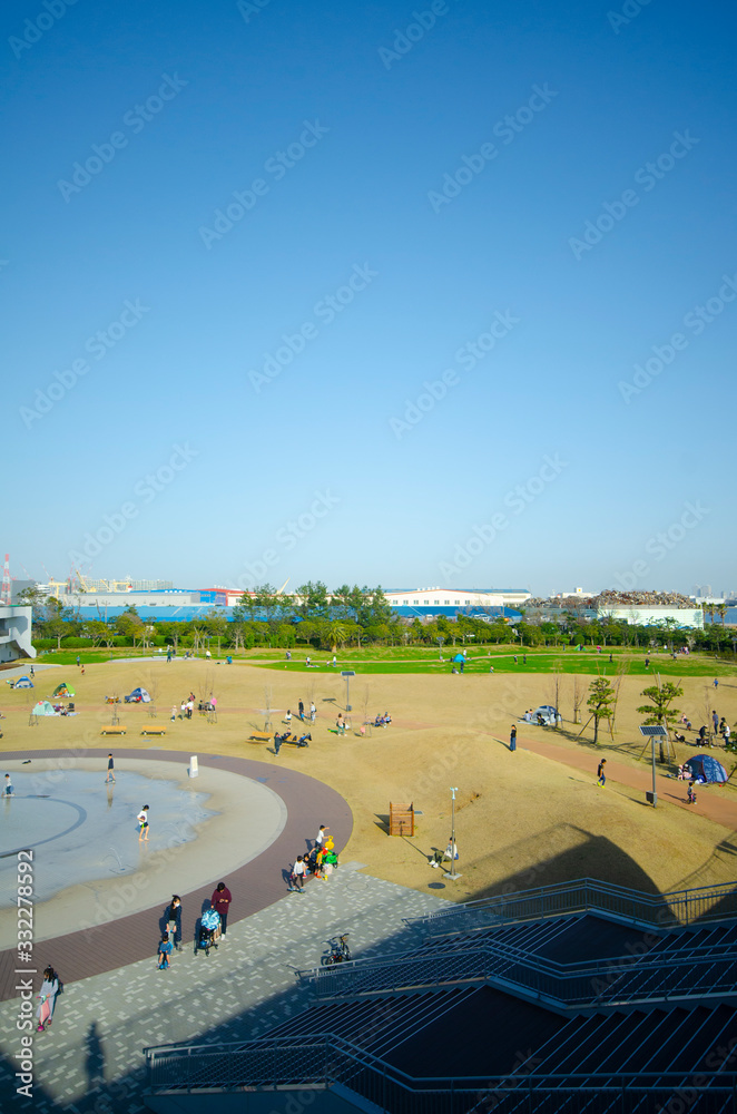 Fototapeta premium 三番瀬海浜公園