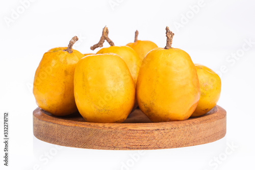 Jocotes in Colombia, tropical fruit - Spondias purpurea photo