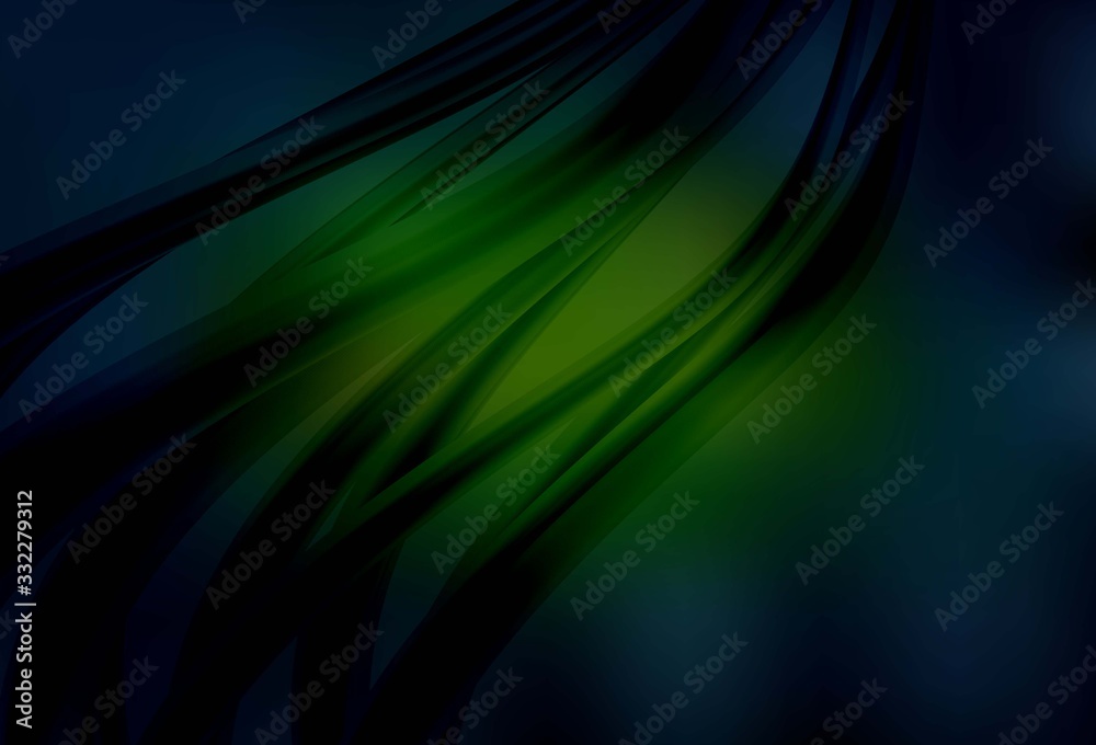 Fototapeta premium Lekki niebieski wektor niewyraźne jasne tekstury.