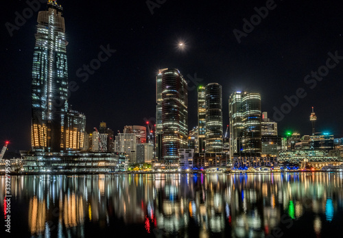 sydney city at night